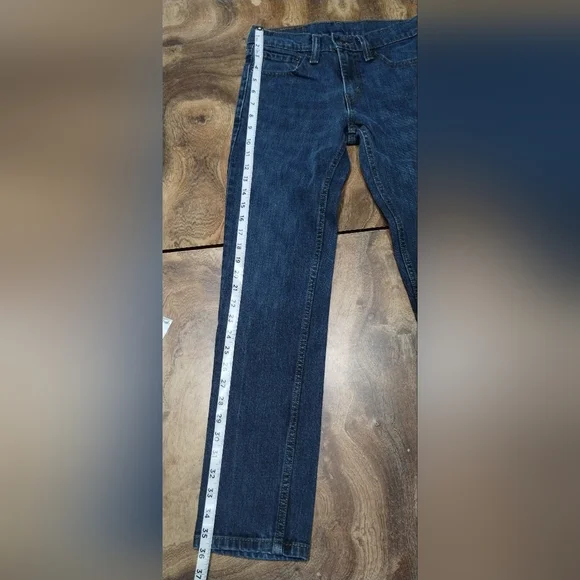 Levi's Men's Straight Blue Jeans (28X30) De - Picture 3 of 8